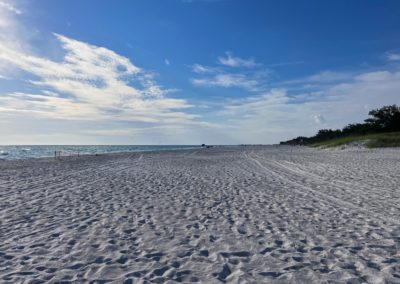 2022-05-25 USA Florida Anna Maria Island Coquina Beach ocean green nature wild white sand