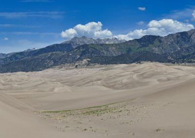 2022-06-04 USA Colorado Great Sand Dunes National Park national park landscape greens mountains dunes sand