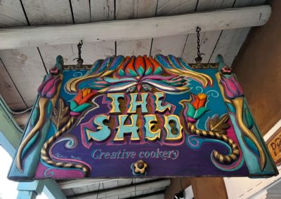 2022-06-06 USA New Mexico Santa Fe Restaurant The Shed creative cookery mexican specialities