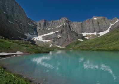 2022-07-17 USA Montana Glacier National Park Cracker Lake Hike lake mountains greens landscape nature