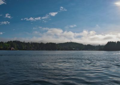 2022-08-10 Canada British Columbia Vancouver Island Tofino village town ocean water landscape nature