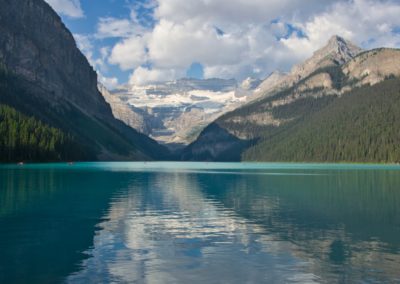 2022-09-05 Canada Alberta Banff National Park Lake Louise landscape nature mountains glacier rocks lake turquoise water