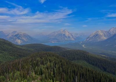 2022-09-11 Canada Alberta Kananaskis Country nature landscape forest mountains lake water