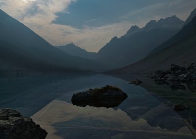 2022-09-12 Canada Alberta Banff National Park Moraine Lake Consolation Lakes nature landscape mountains forest lake reflections