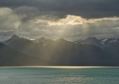 2022-09-22 USA Alaska Haines nature landscape mountains ocean sunset