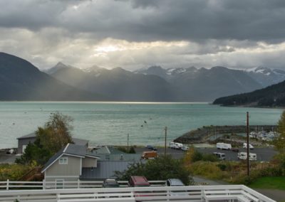 2022-09-22 USA Alaska Haines nature landscape mountains ocean sunset