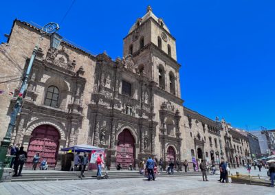 2022-10-12 Bolivia La Paz capital city Basilica Menor de San Francisco church building basilica