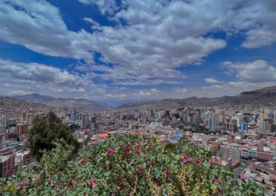2022-10-14 Bolivia La Paz city capital Mirador Killi Killi viewpoint