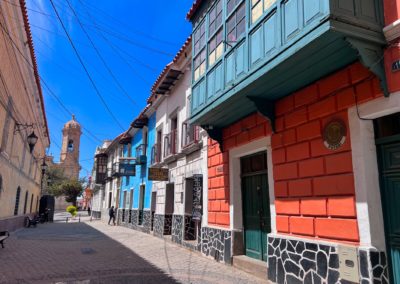 2022-11-01 Bolivia Potosi Potosí Calle Tarija antigua Calle del Empedradillo city colored street colors