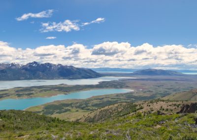 2022-12-10 Argentine Patagonie El Calafate Parc National Los Glaciares Parque Nacional Randonnée Cerro de los Cristales Glacier Perito Moreno paysage Lac Argentino Lac Roca lac montagnes forêt steppe vue point de vue