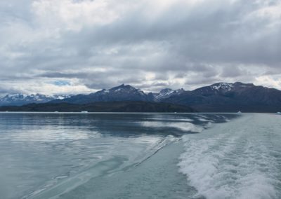 2022-12-11 Argentine Patagonie El Calafate Parc National Los Glaciares Parque Nacional excursion en bateau lac Lago Argentino paysage vue montagnes glacier